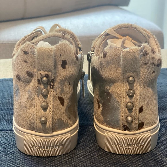 J SLIDES PONY SNEAKER OFF WHITE METALLIC - Picture 4 of 10